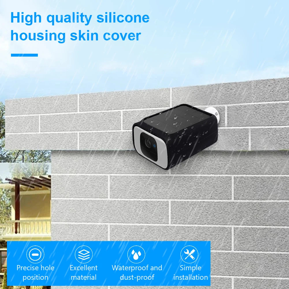 Silicone Protective Cover for eufy Security Outdoor SoloCam S230(S40) Anti-Scratch Camera Protective Cover Security Camera Case