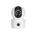 Home Security Camera 1080P Dual Lens WiFi Indoor Outdoor Night Vision Motion Detection Two Way Audio Waterproof Cloud Storage