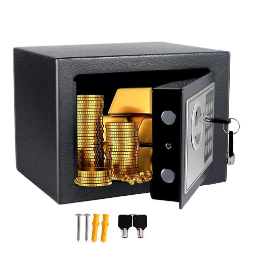 Electronic Digital Keypad Lock Safe Security Box All Steel for Home  fireproof file cabinet small safe fireproof lock box