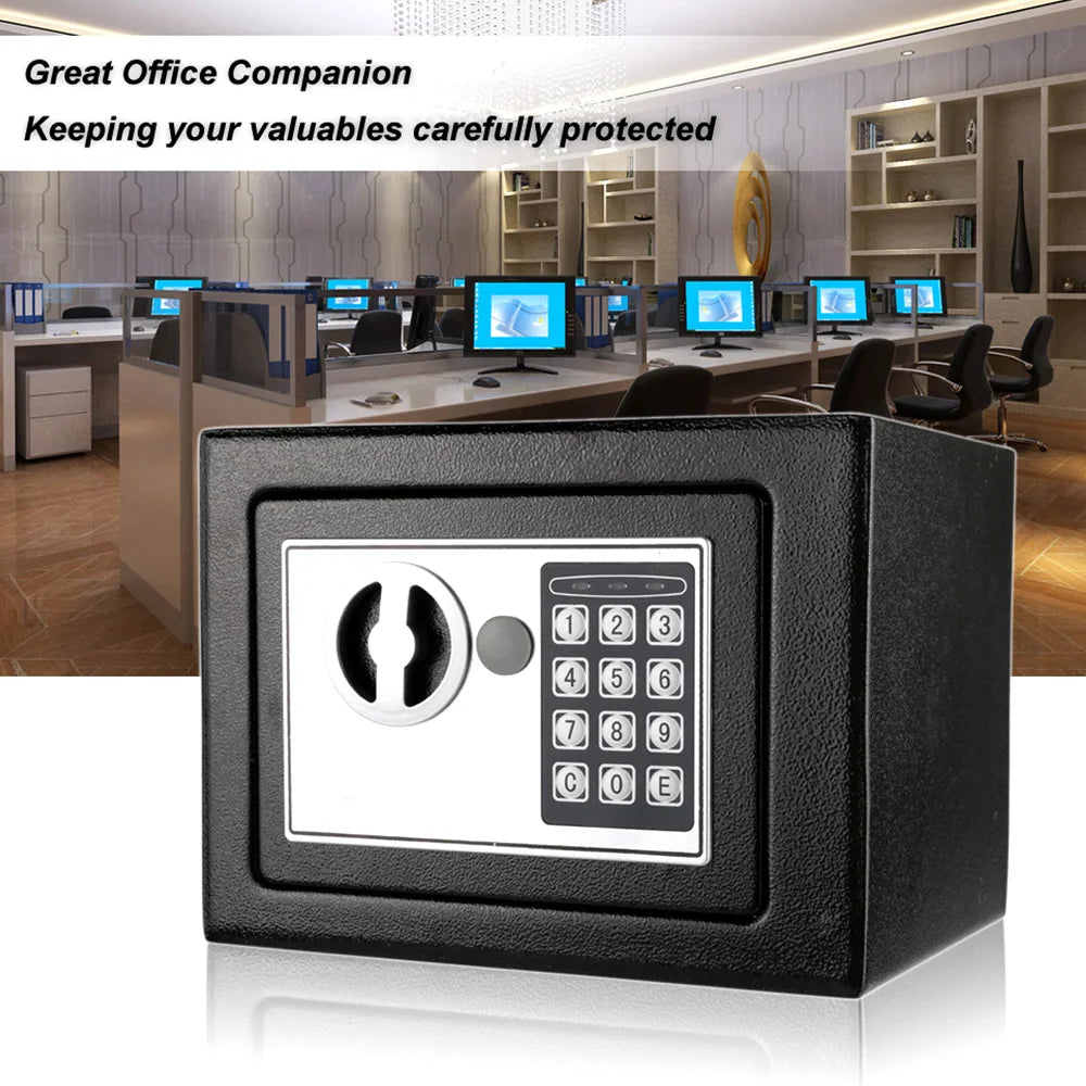 Electronic Digital Keypad Lock Safe Security Box All Steel for Home  fireproof file cabinet small safe fireproof lock box