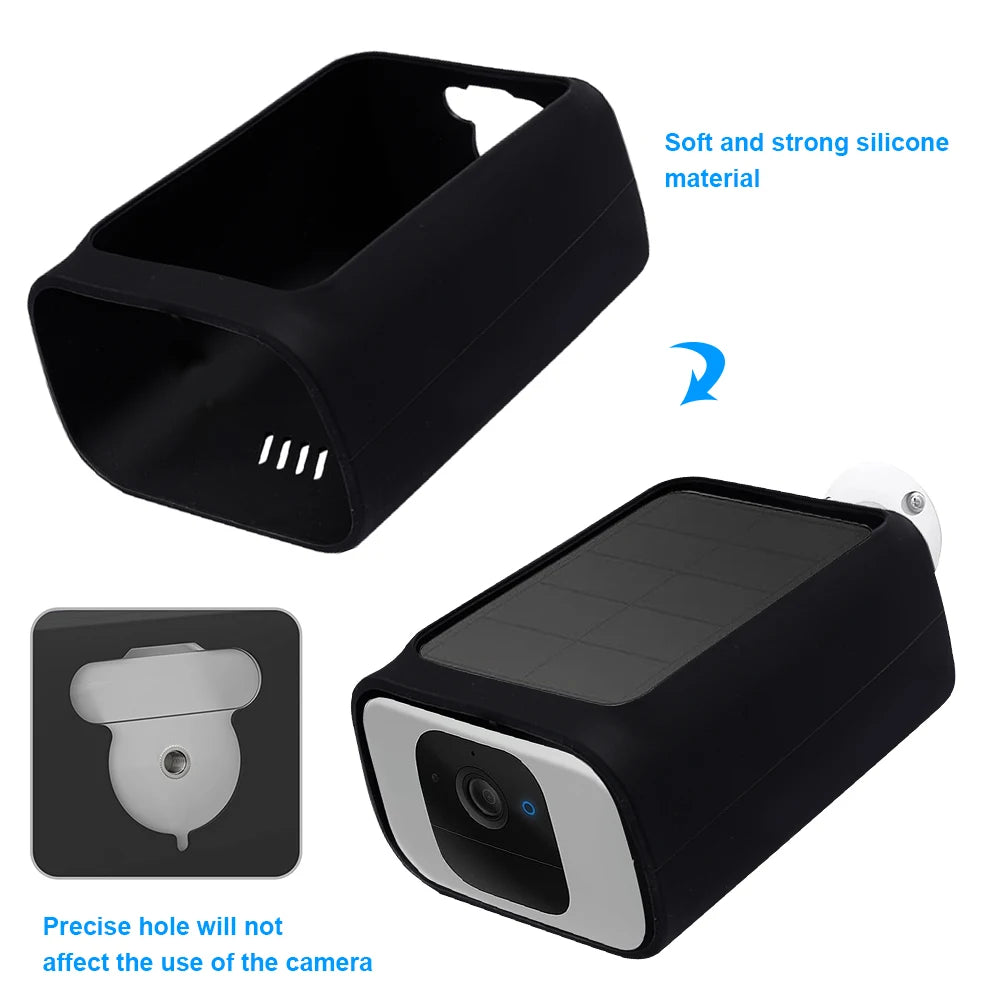 Silicone Protective Cover for eufy Security Outdoor SoloCam S230(S40) Anti-Scratch Camera Protective Cover Security Camera Case