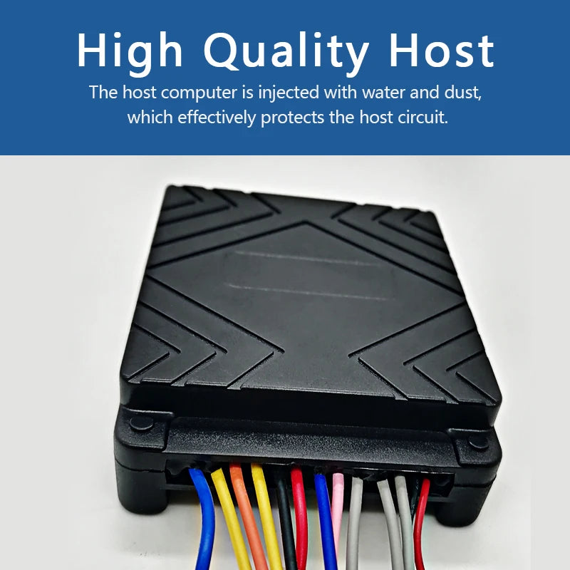 Hot Anti-theft Security  Electric Remote Motorcycle Alarm System Lock With 2 Controllers High Sensitivity