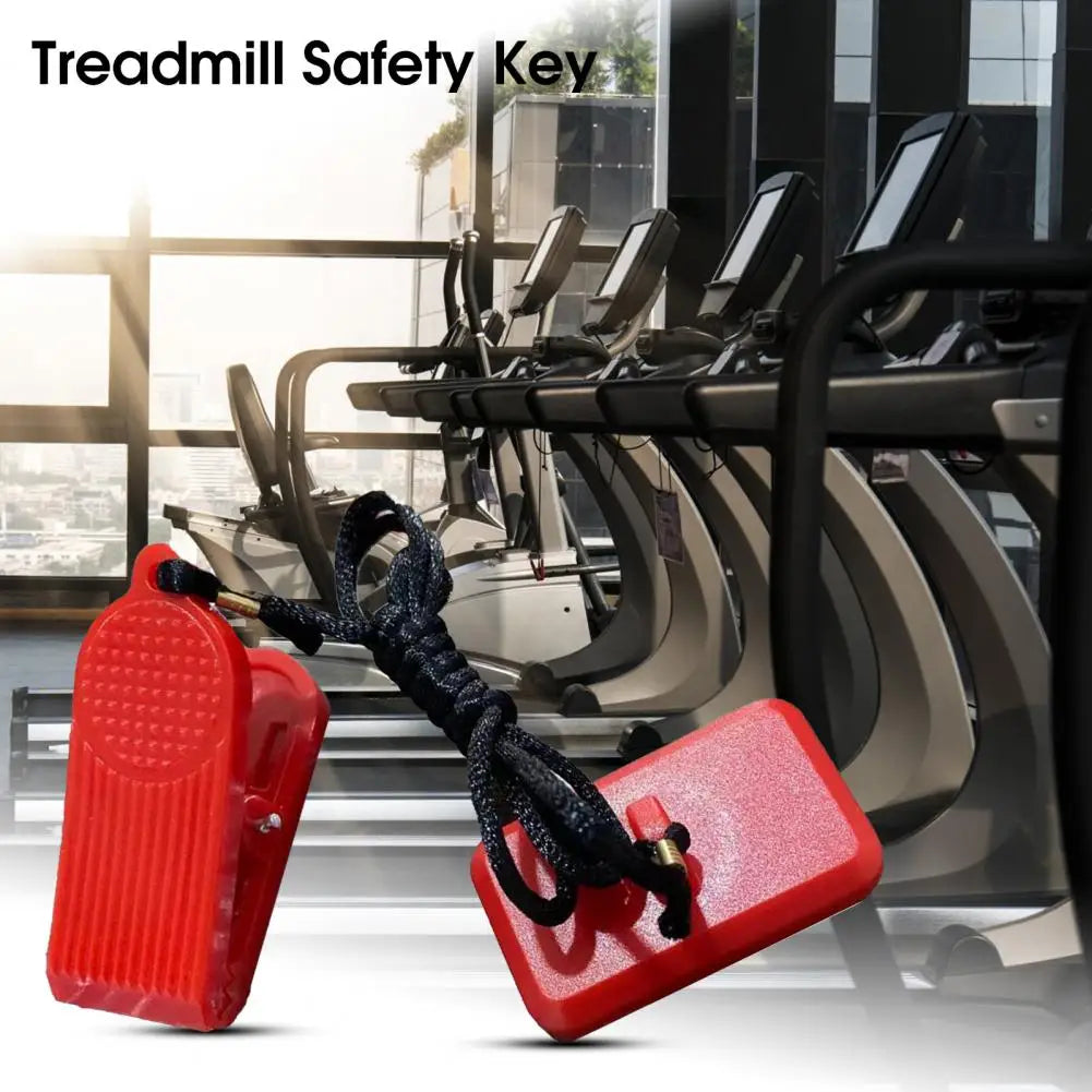 Exercise Equipment  Convenient Magnet Security Lock Replacement Accessories Treadmill Safety Key Wear-resistant   for Gym