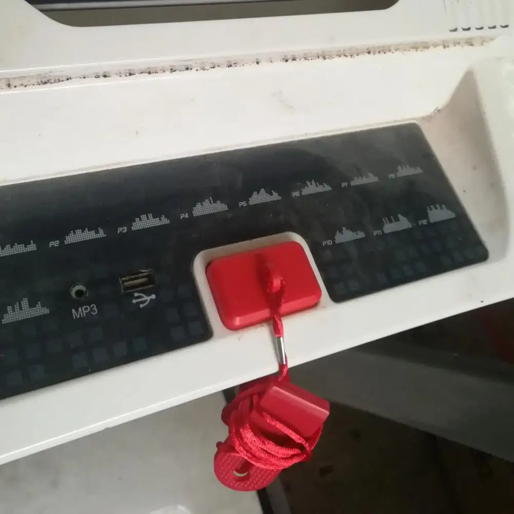 Exercise Equipment  Convenient Magnet Security Lock Replacement Accessories Treadmill Safety Key Wear-resistant   for Gym